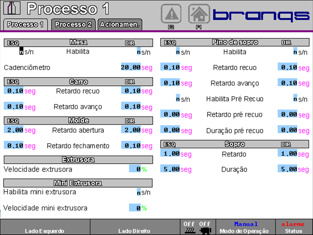 100001 - Sopradora Padrão 1 e 2 - BC06