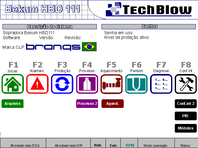 100711 - Sopradora Bekum HBD 111 | TechBlow | IHM BC06