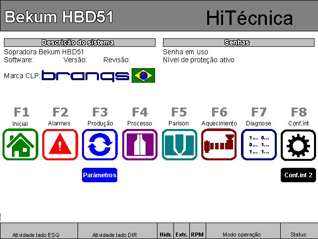 103401 - Sopradora HBD51 Mesa Dupla - Hitecnica