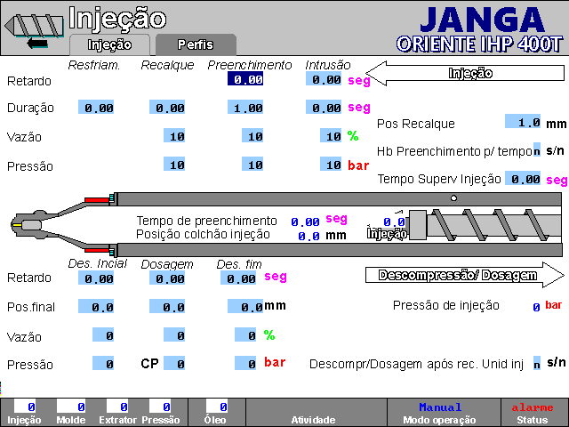 202806 - Injetora Oriente IHP 400T | JANGA | IHM BC06