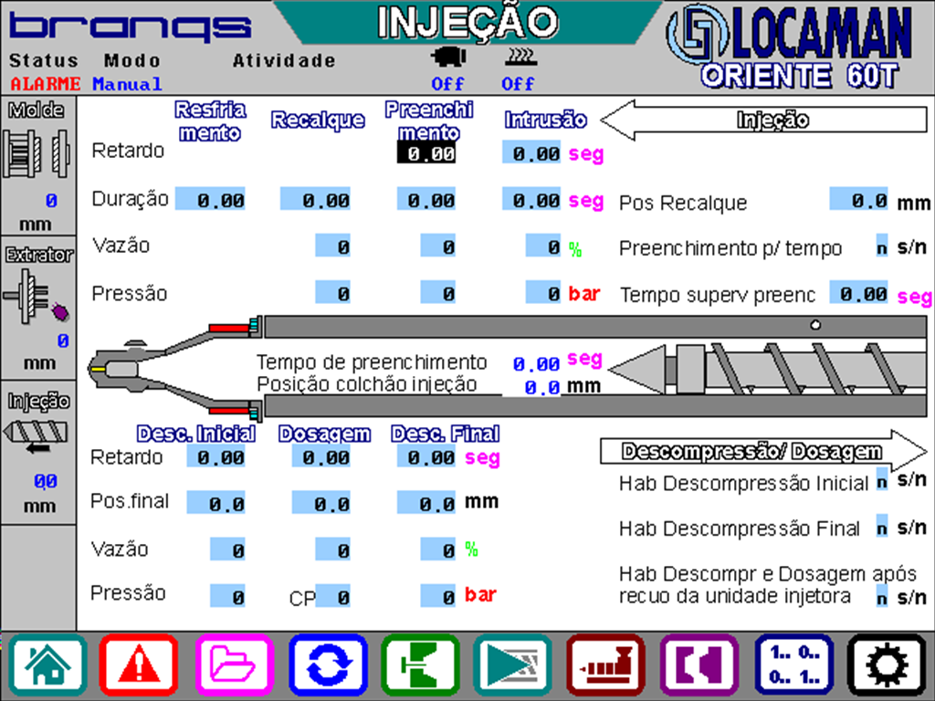 202812 - Injetora Oriente 60T