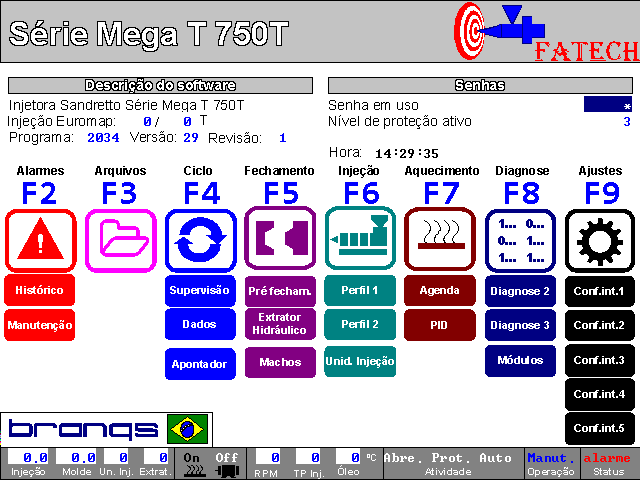 203429 - Injetora MEGA T 750T