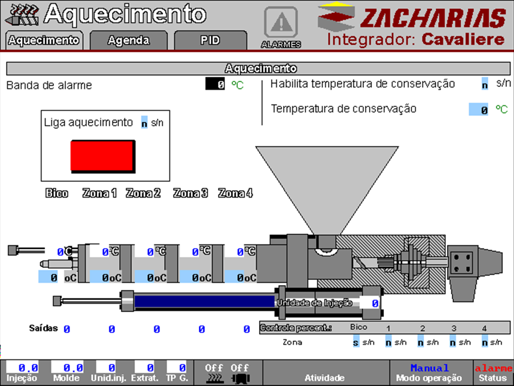 203444 - Injetora SB Uno 400T