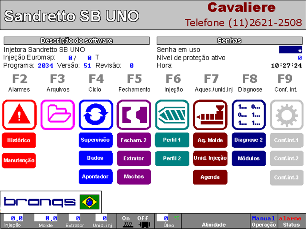 203451 - Injetora SB Uno 220