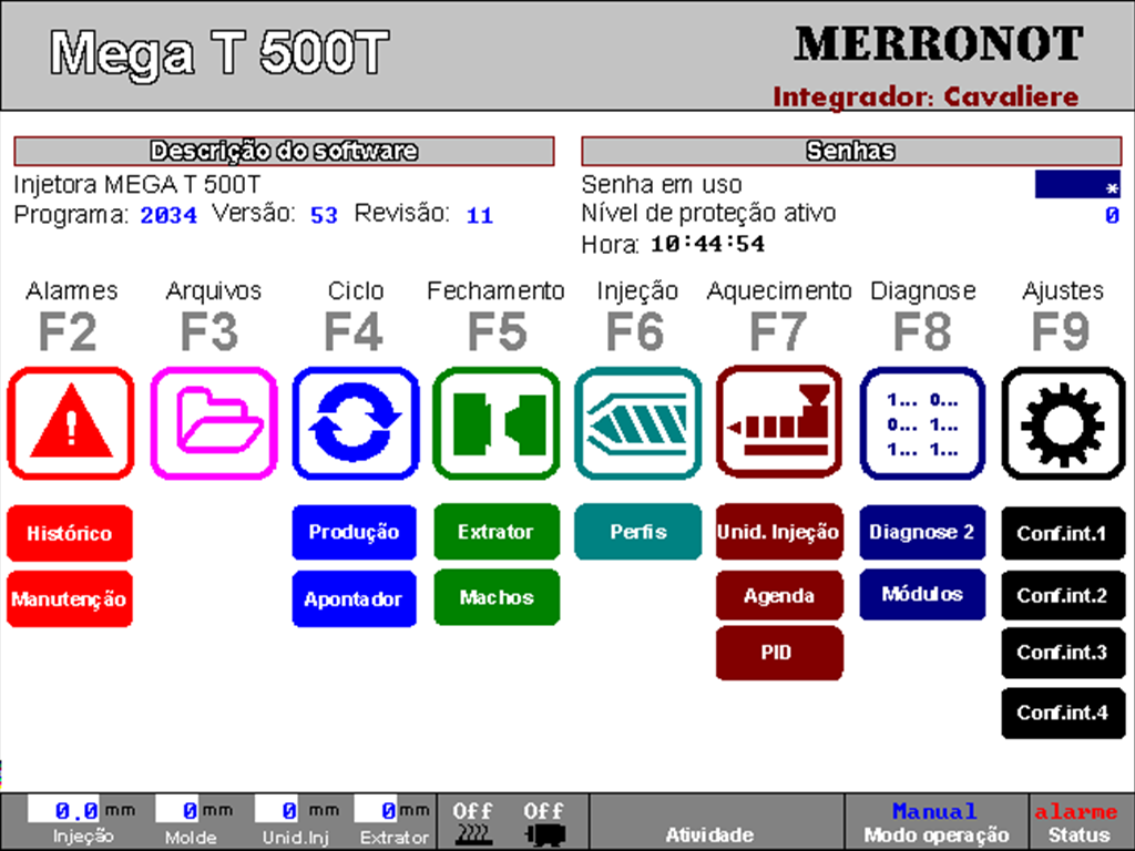 203453 - Injetora SB Uno MEGA T 500T