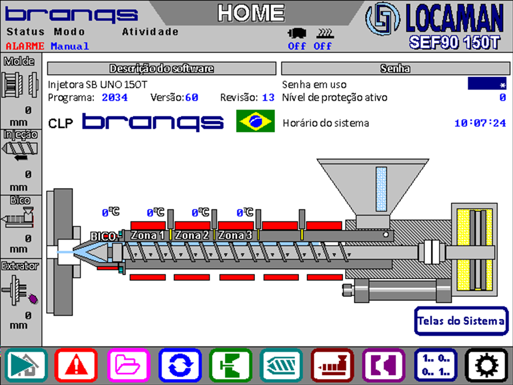 203460 - Injetora SB Uno Mega 150T