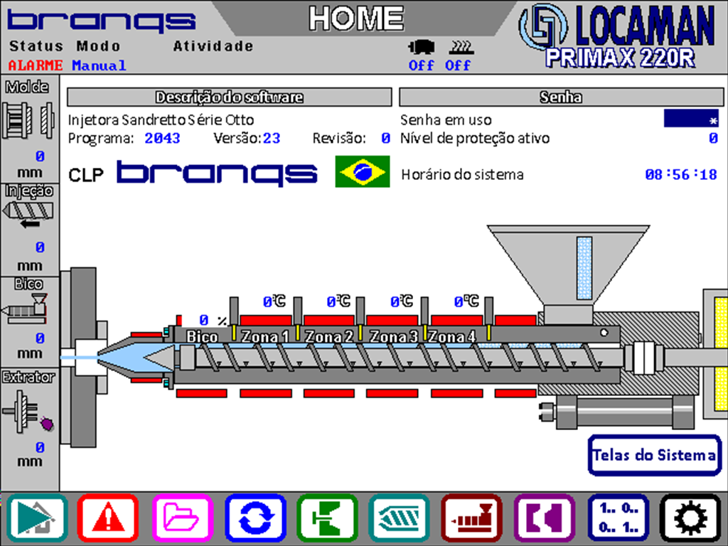 204323 - Injetora Serie Otto