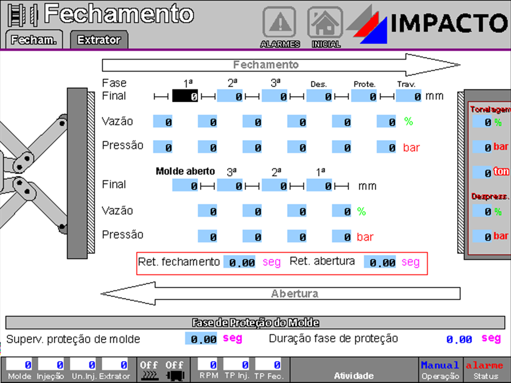 204707 - Injetora Krauss Maffei 150T