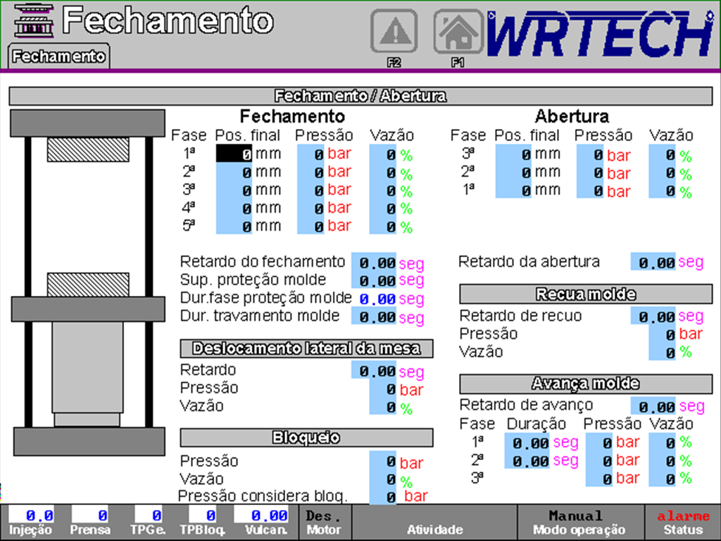 204804 - Injetora de borracha Rep B63