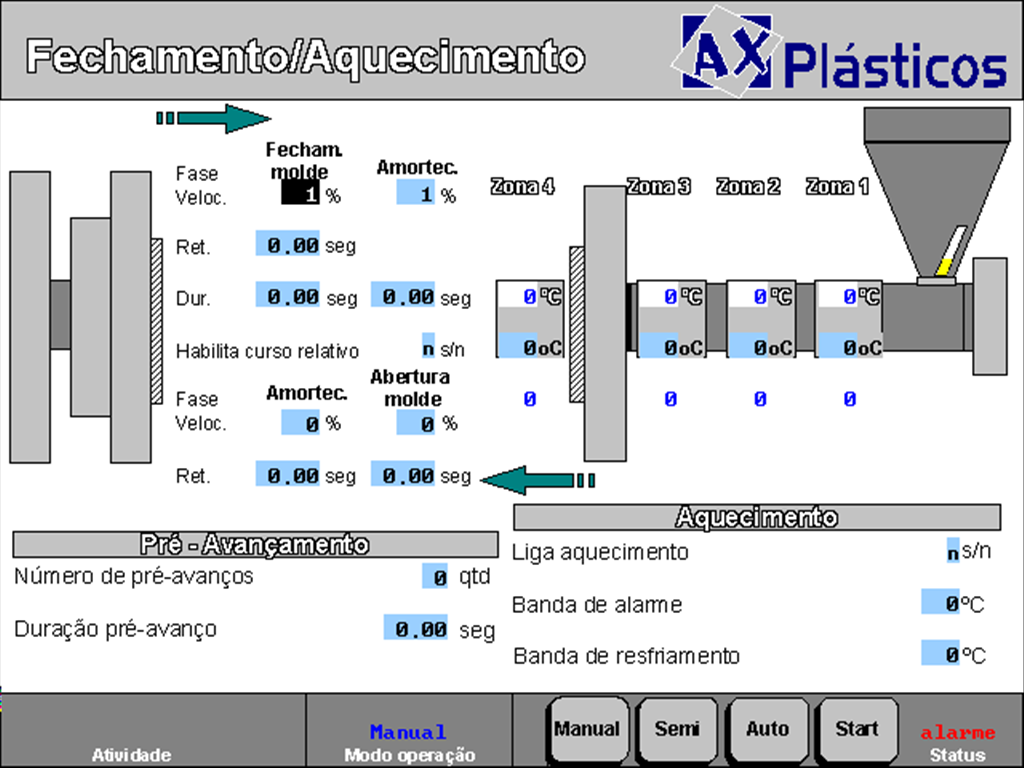 205603 - Injetora Ax Plásticos