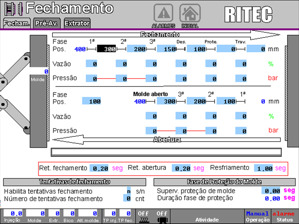 205820 - Injetora Sandretto Logica