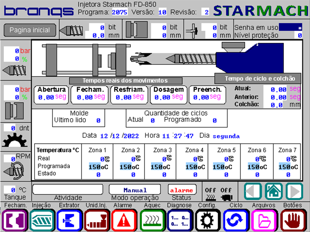 207510 - Injetora Starmach FD 850