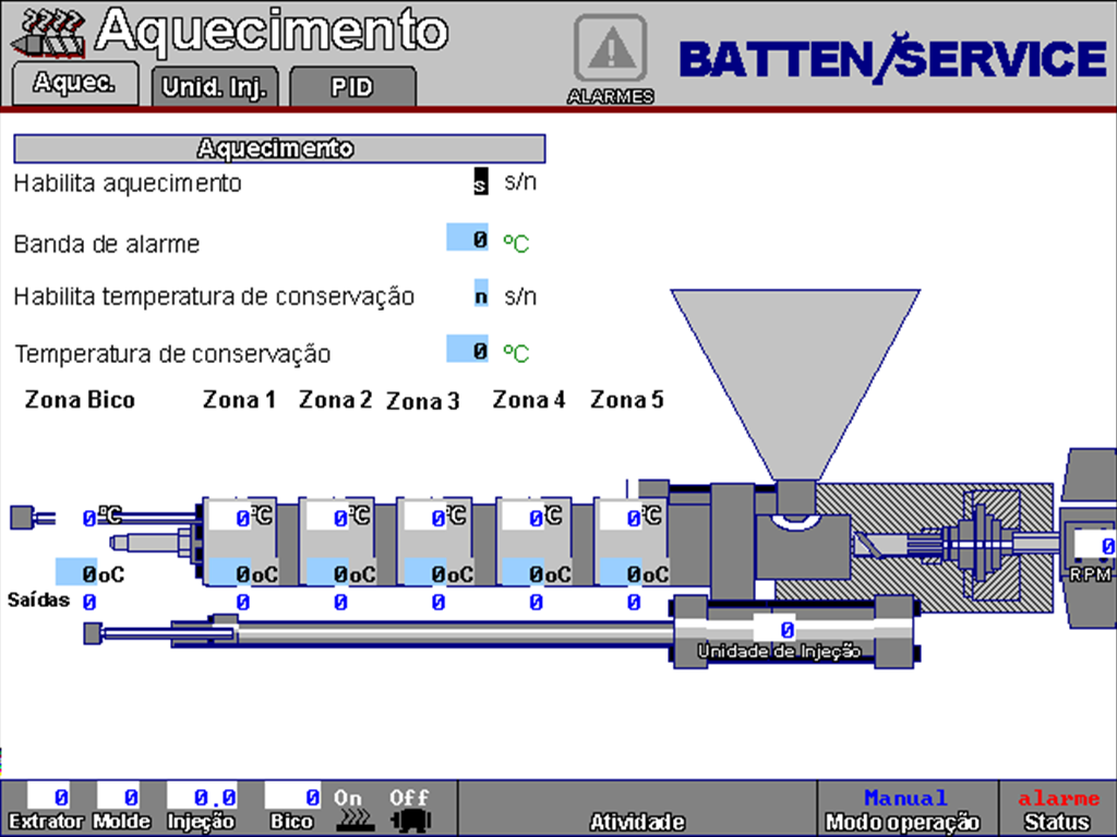 208608 - Injetora Battenfeld FB 3000/2500