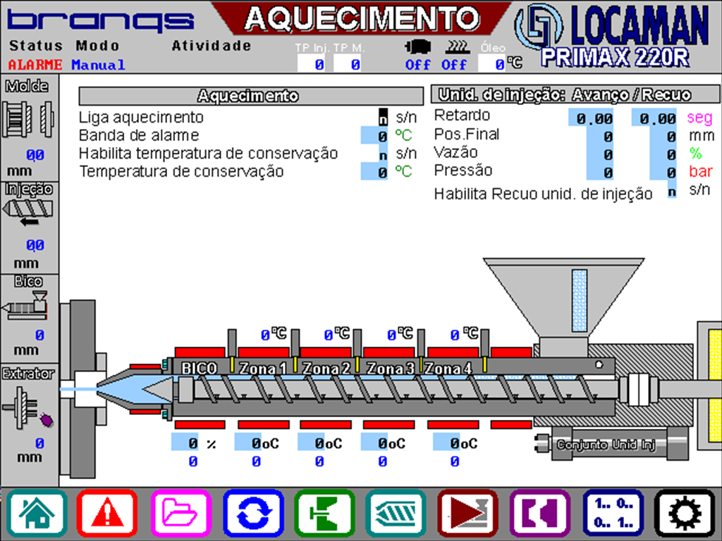 211722 - Injetora Romi Primax 220R