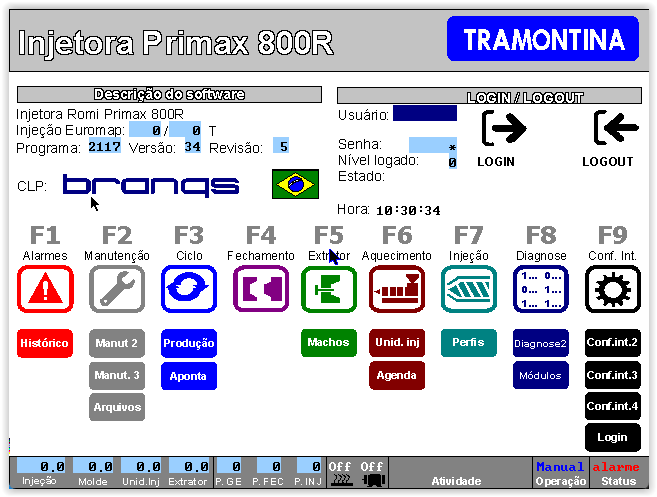 211734 - Injetora Romi Primax 800R