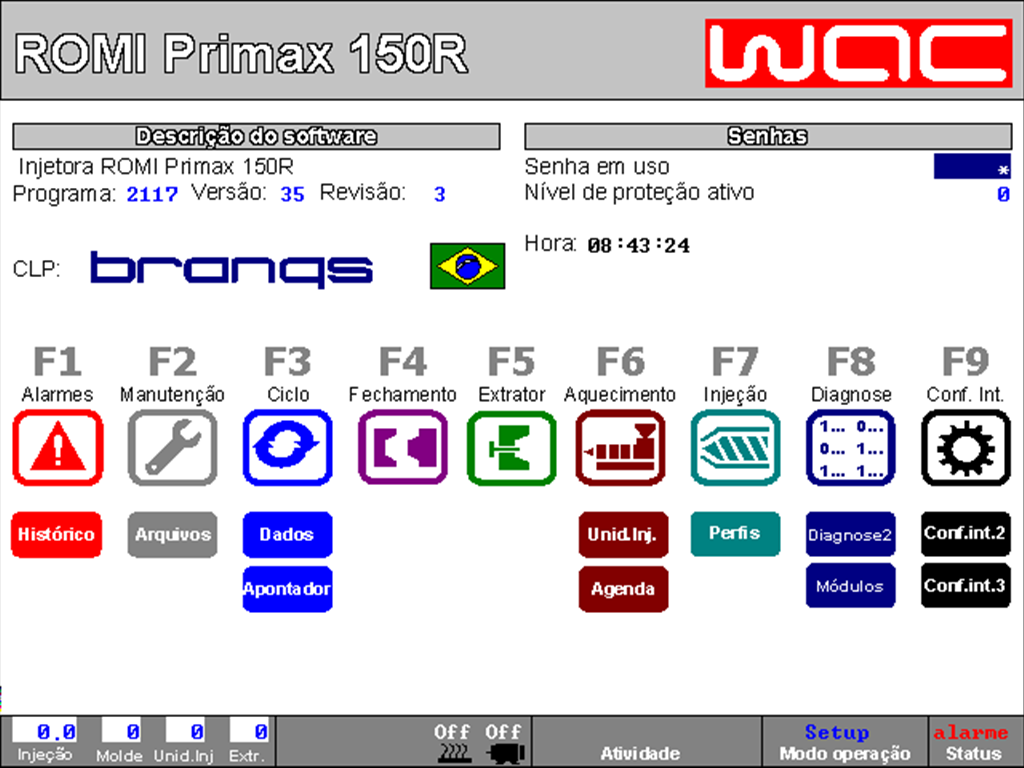 211735 - Injetora Romi Primax 100T