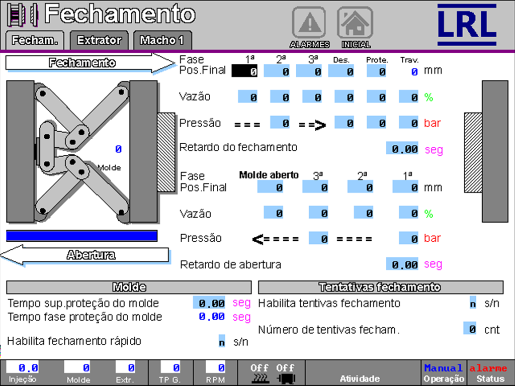 213501 - Injetora Spazio CD 250