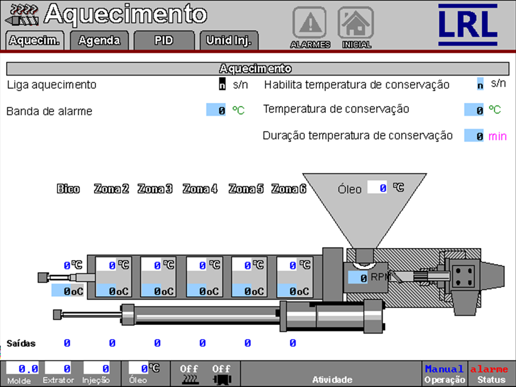 213902 - Injetora Diplomat 600T