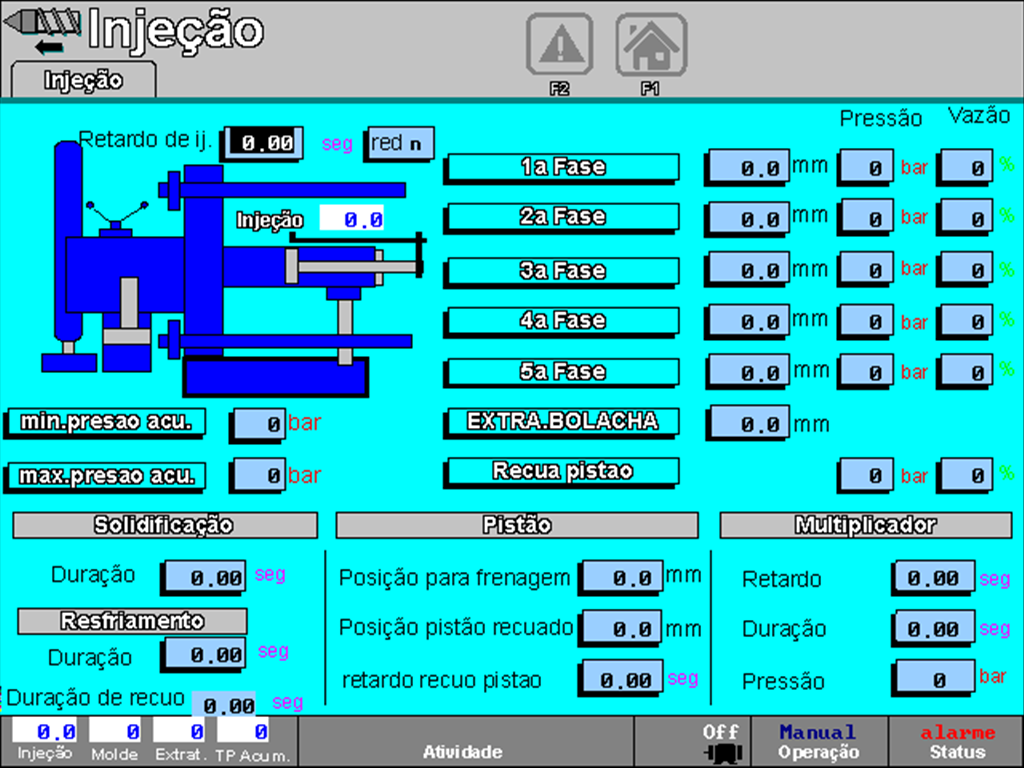 300102 - Injetora de metal CAST 450T