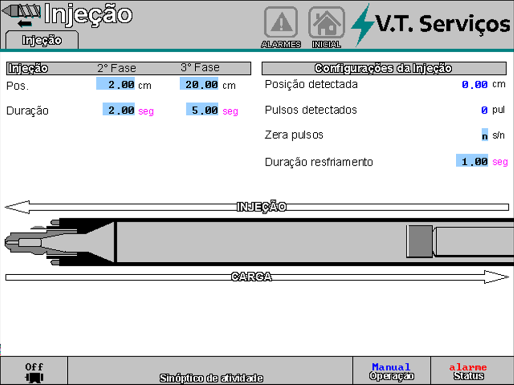 300204 - Injetora de Metal WOTAN 480