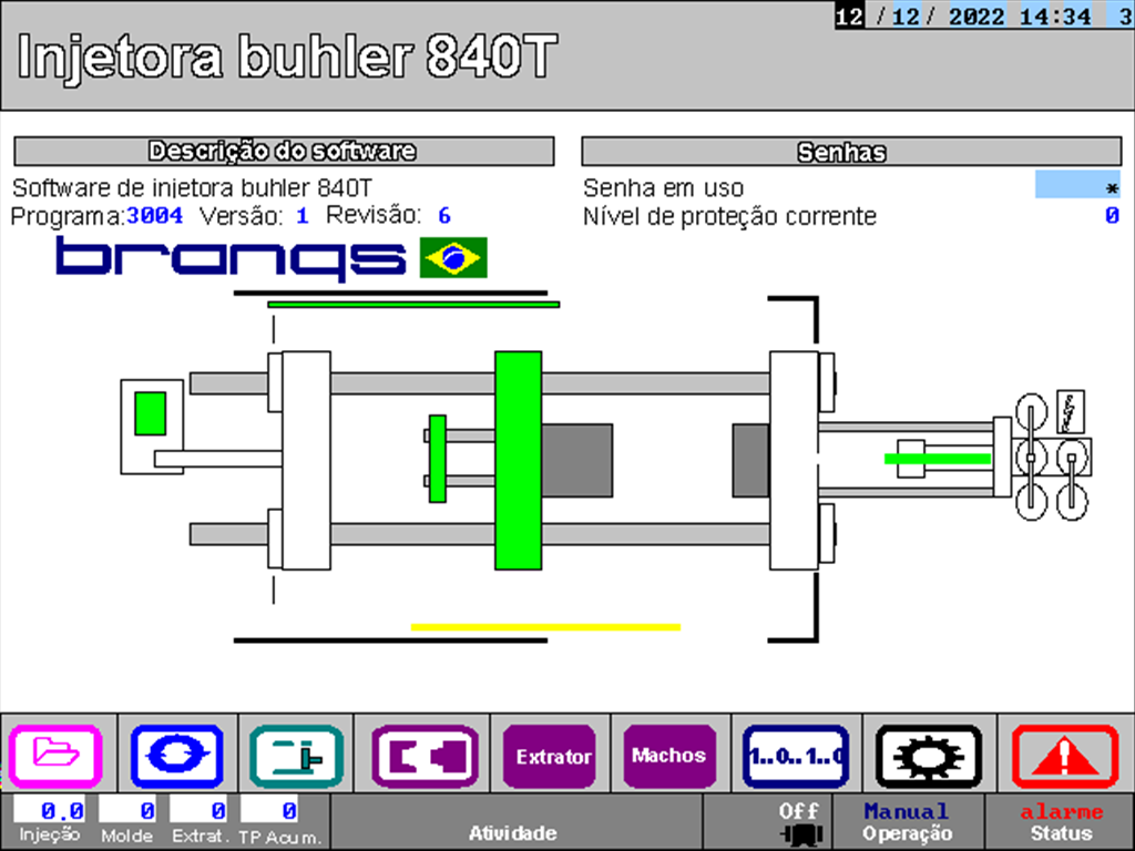 300401 - Injetora Buhler 840T