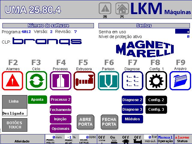 401202 - Sopradora Milacron Uniloy UMA 25L