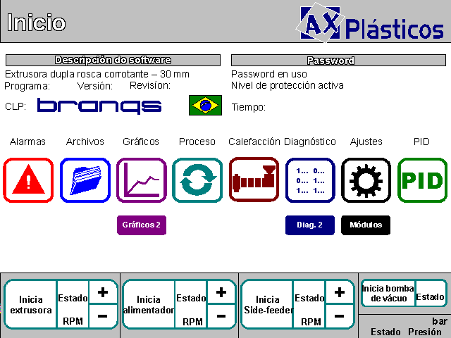 520002 - Extrusora Ax Plásticos