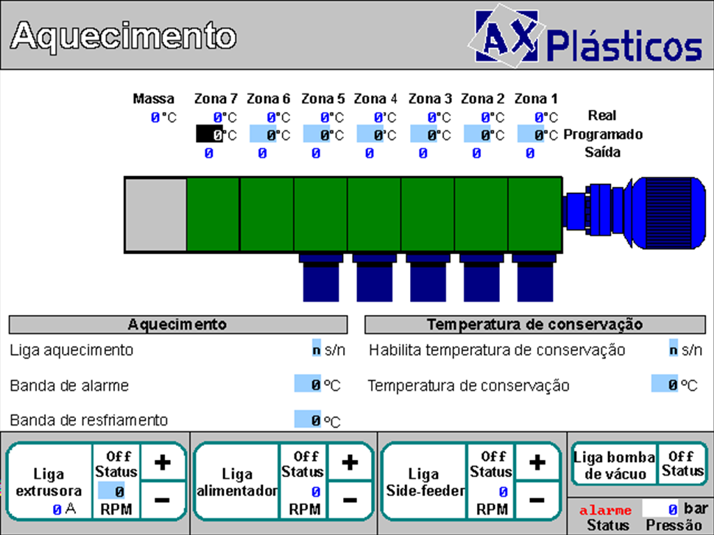 520013 - Extrusora Ax Plásticos