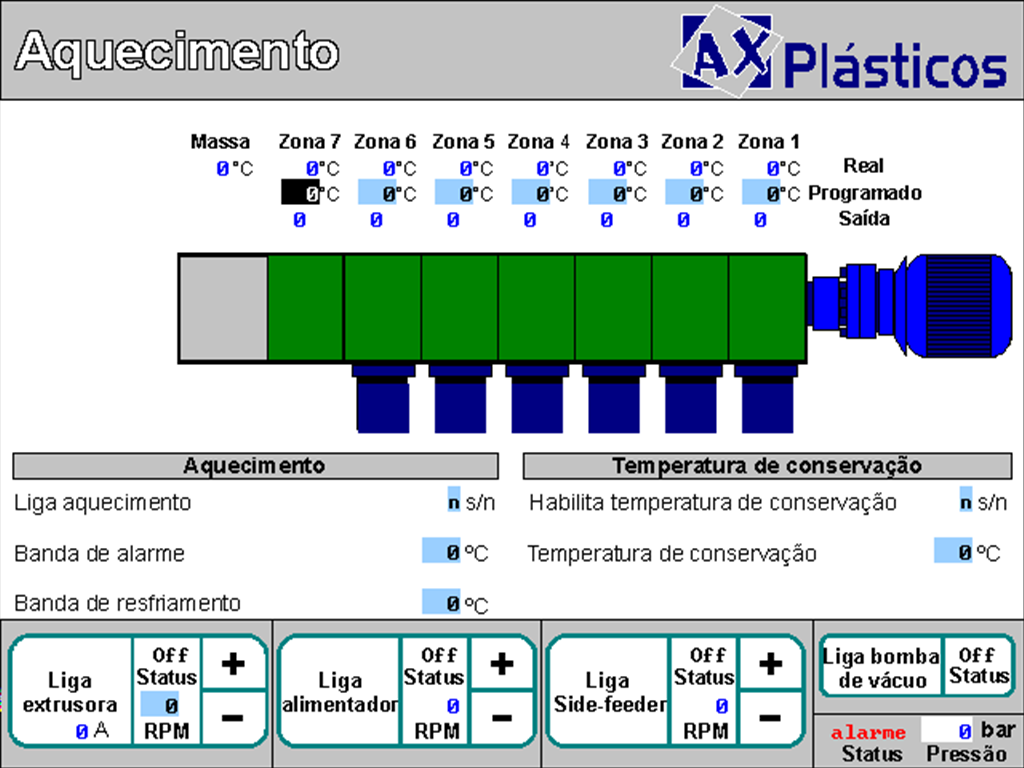 520014 - Extrusora Ax Plásticos