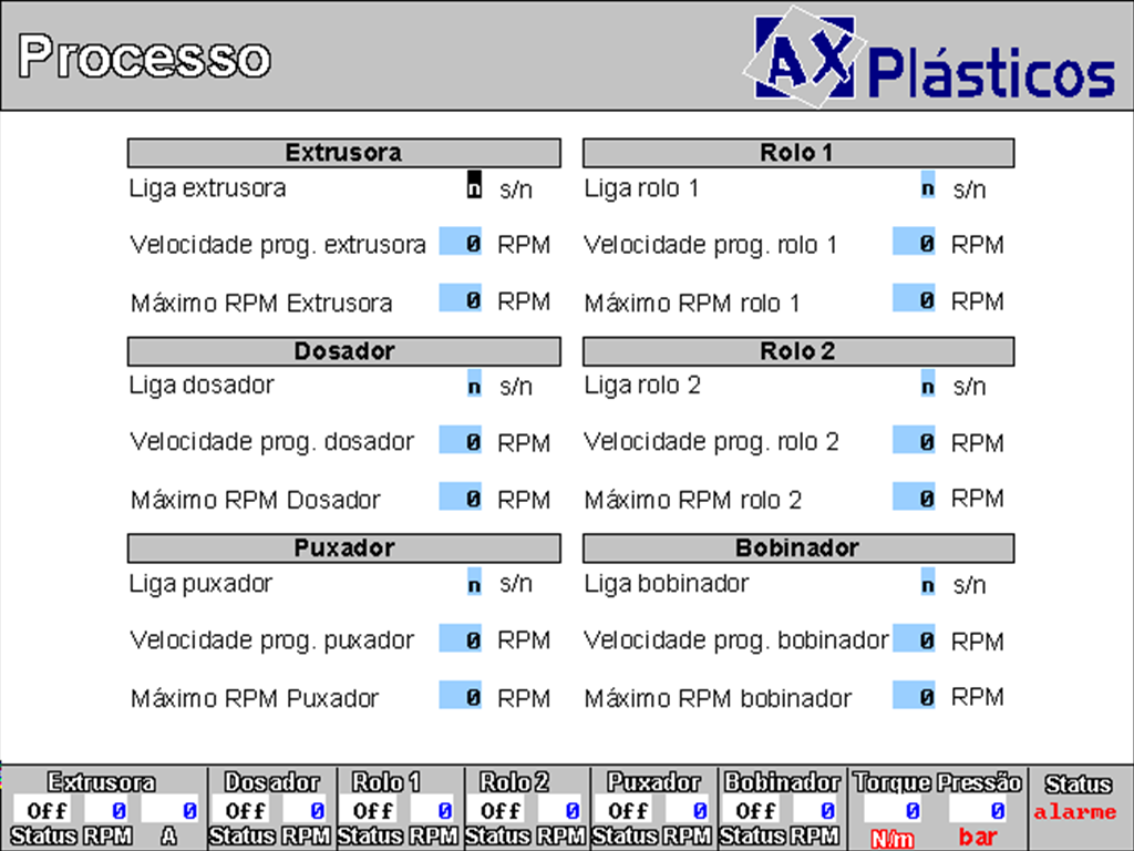 520016 - Extrusora Ax Plásticos