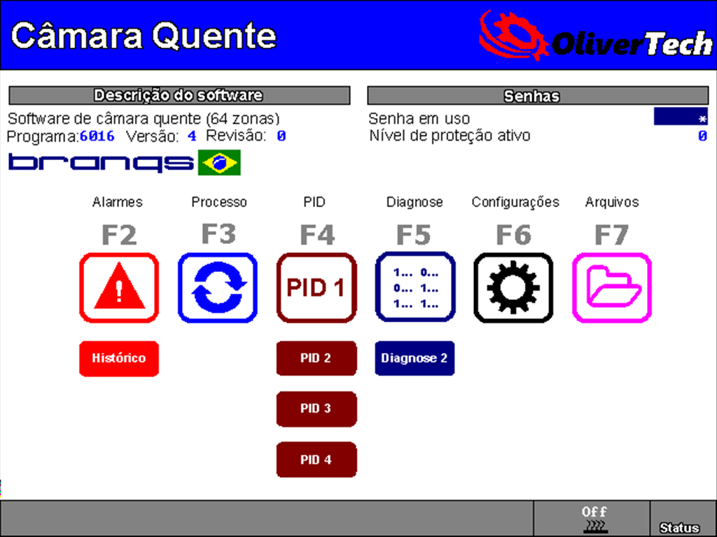 601604 - Sistema de Câmara Quente (64 zonas)