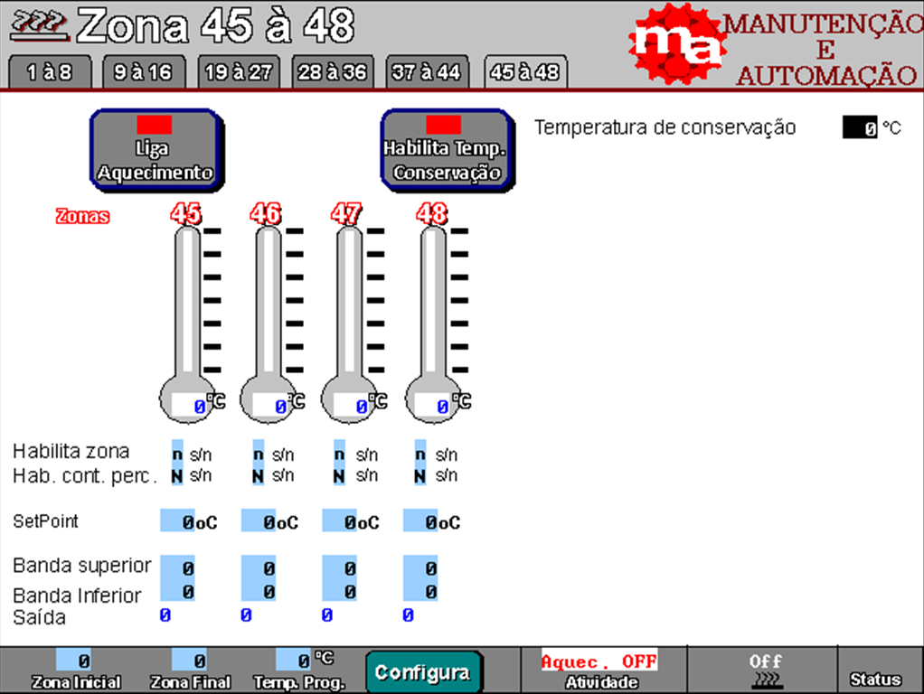 601606 - Sistema de Câmara Quente (36 zonas)