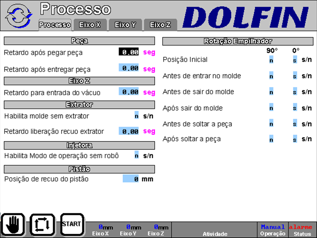 602703 - Robô Dal Maschio 3 Eixos