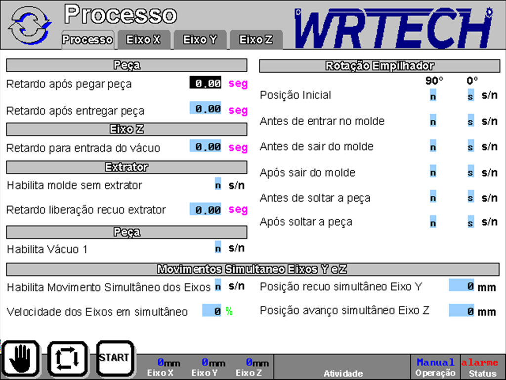 602705 - Robô Dal Maschio 3 Eixos