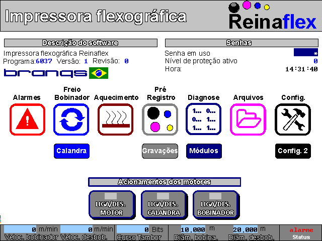 603701 - Impressora flexográfica REINAFLEX