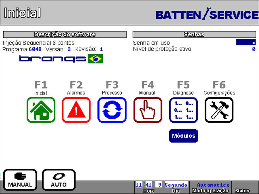 604802 - Sistema para injeção sequencial