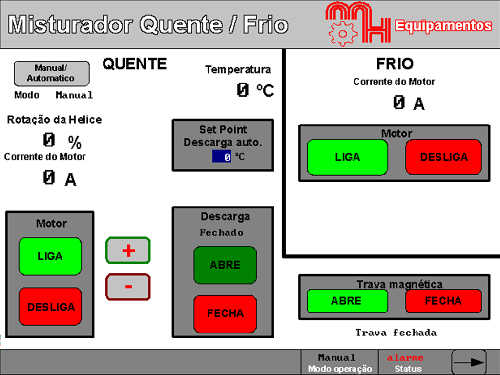 605601 - Sistema Misturador quente frio